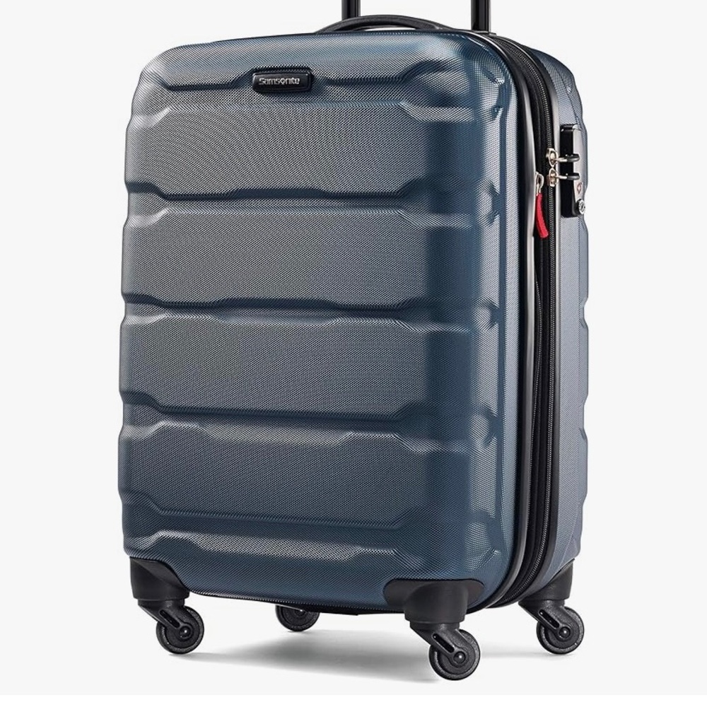 Samsonite OMNI PC Blue Hardside Carry On
